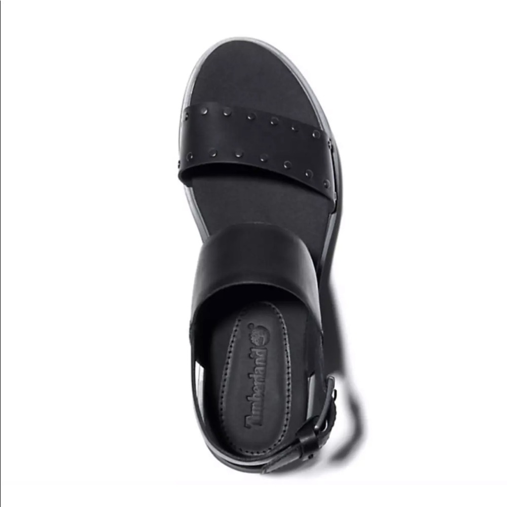 Timberland Women’s VIOLET MARSH 2-BAND SANDAL, Saddle - Picture 2 of 4